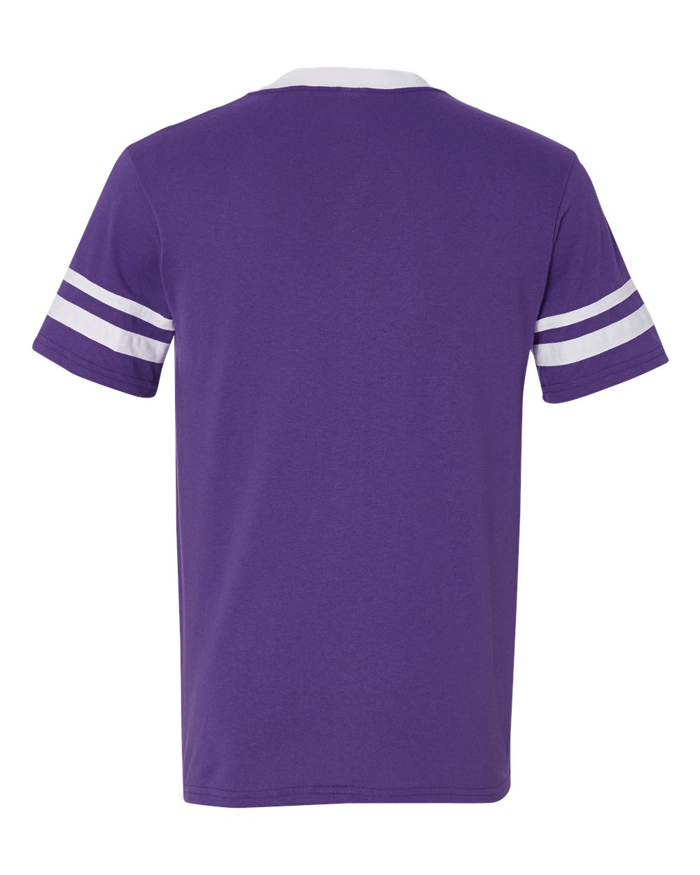 V-Neck Jersey with Striped Sleeves - 360 47