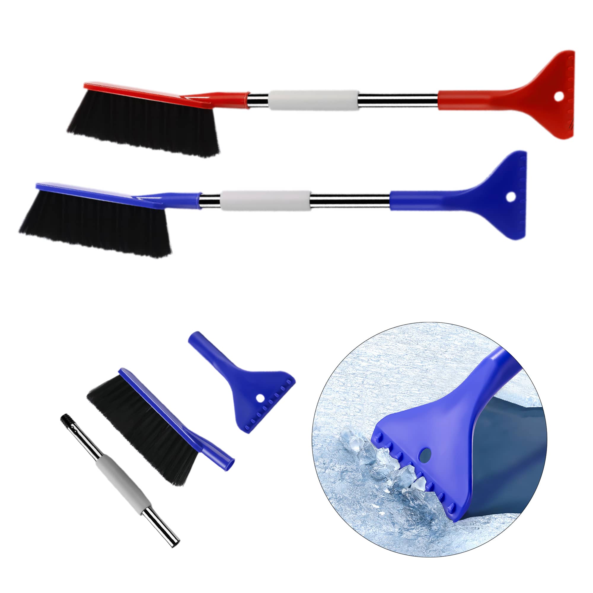 Car Snow Removal Brush Scraper 2