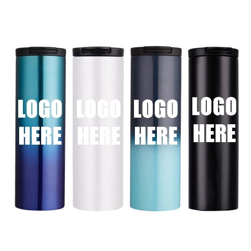 17 oz Stainless Steel Insulated Coffee Cups with Flip Lid 2