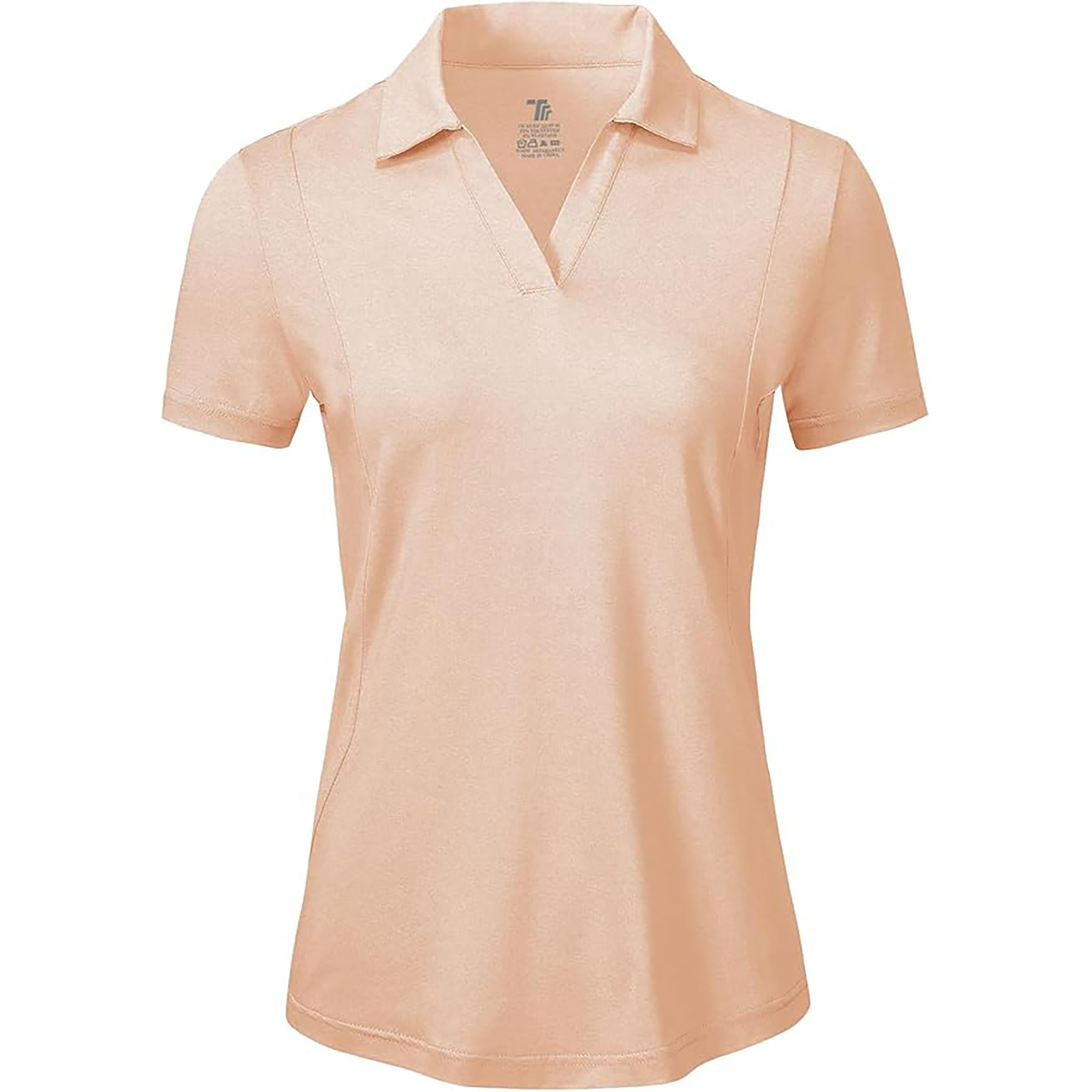 Women's V Neck Tennis Polo Shirt 11