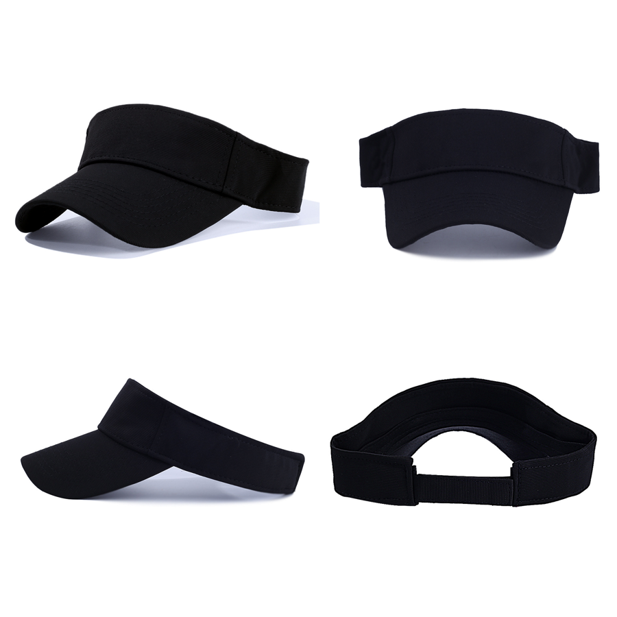 Stock Solid Color Polyester Stair Fiber Visor 7