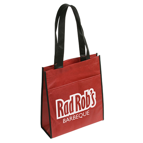 Peak Non-Woven Tote Bag with Pocket 45