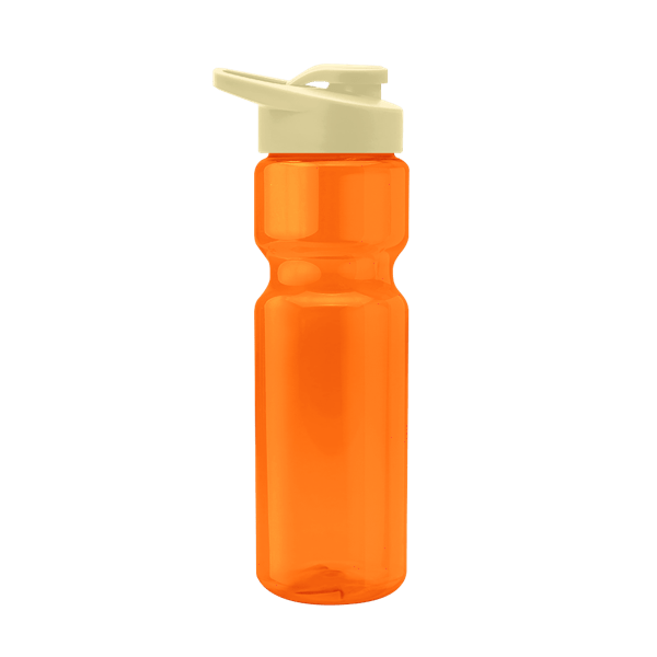 Blazer 28oz Transparent Bike Bottle w/Drink-thru Lid 347