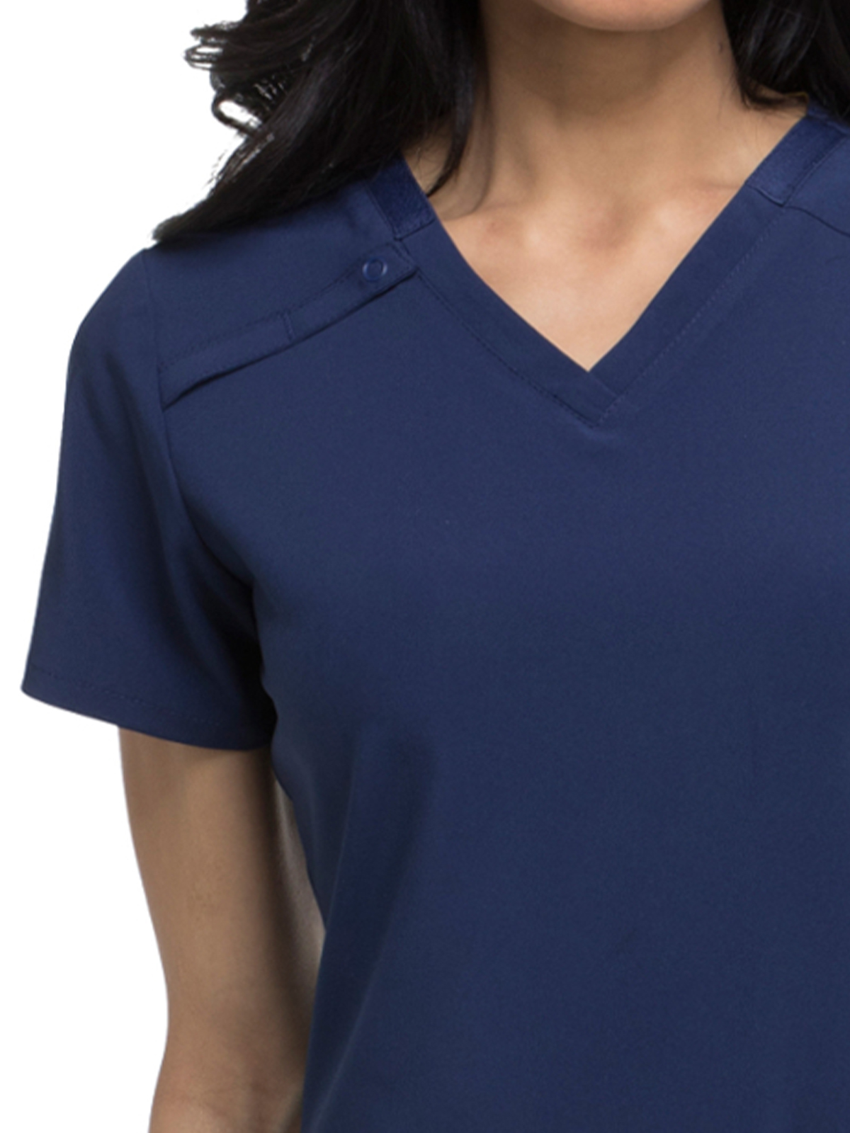 Dickies Medical - EDS Essentials - Women's 2-Pocket Contemporary V-Neck Top 44