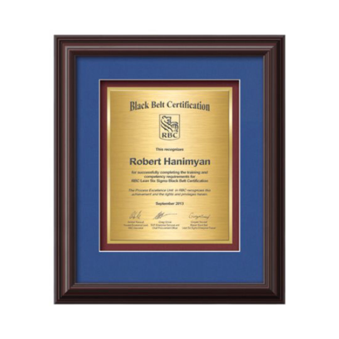 Monarch Certificate TexEtch - Mahogany 8