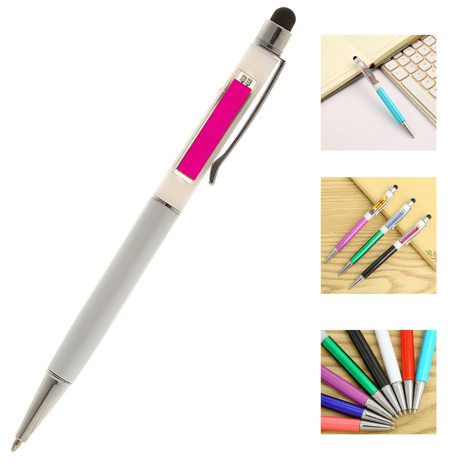 Solar LCD Display Multi-function Pen 2