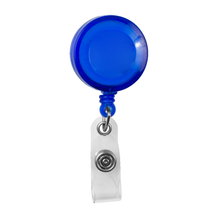 "Lorain VL" 30" Cord Round Retractable Badge Reel and Badge Holder with Metal Slip Clip Attachment 14
