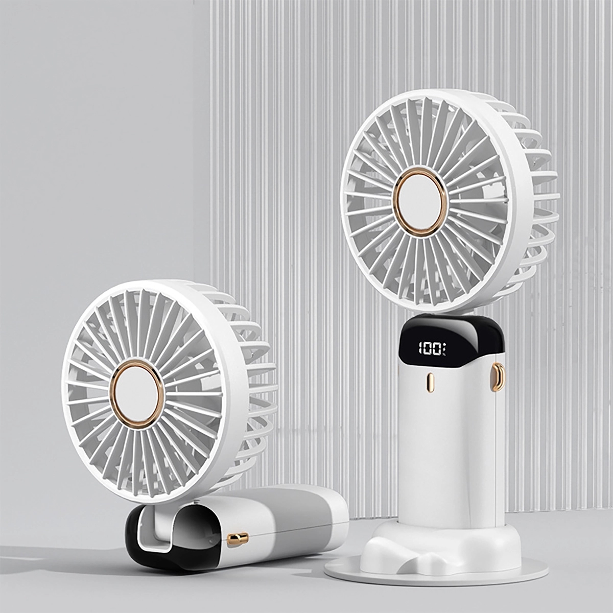 Led Digital Display Handheld Fan 6