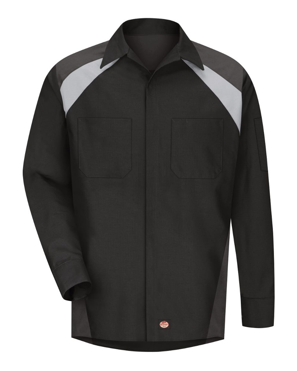 Long Sleeve Tri-Color Shop Shirt