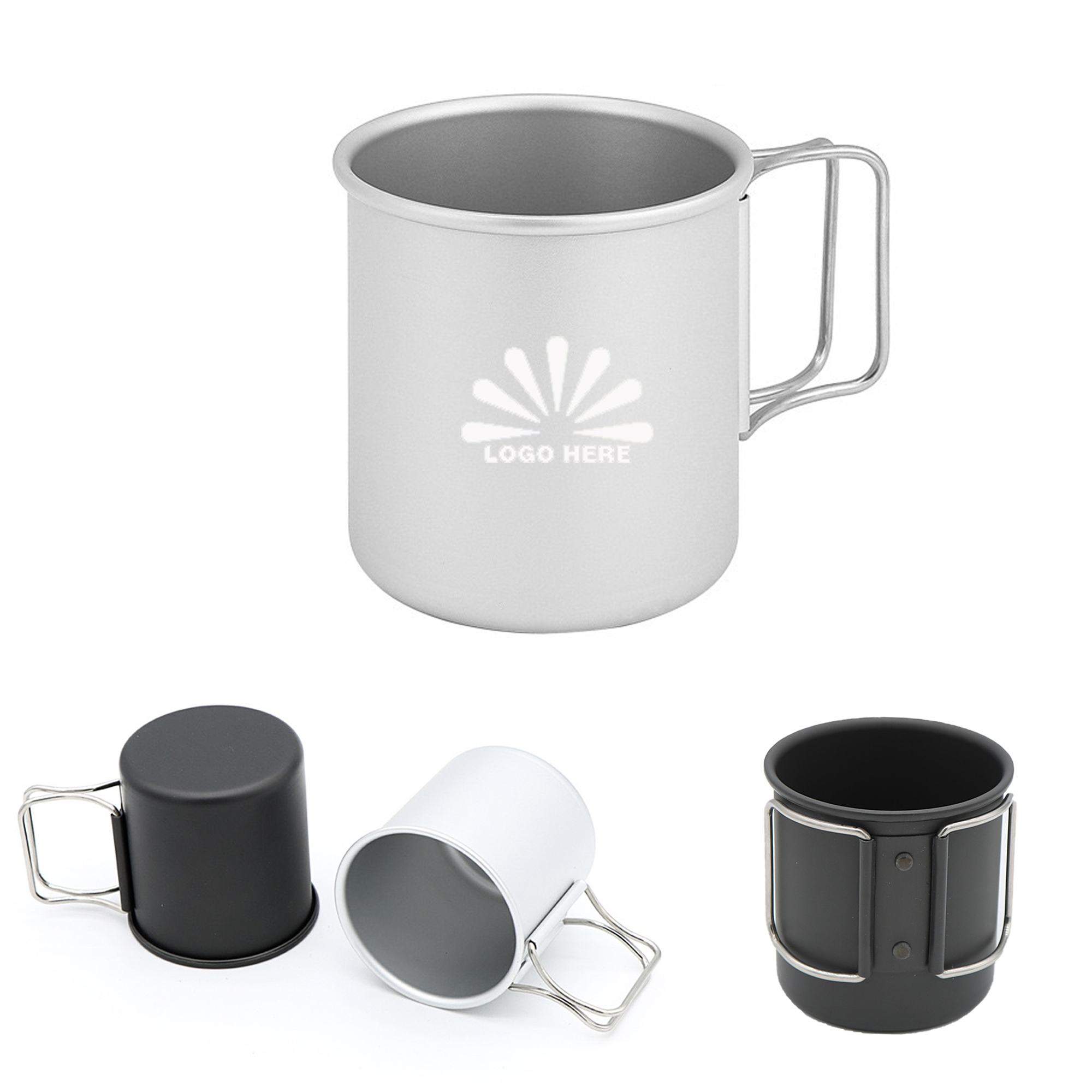 10oz Compact Foldable Aluminum Drinkware 1