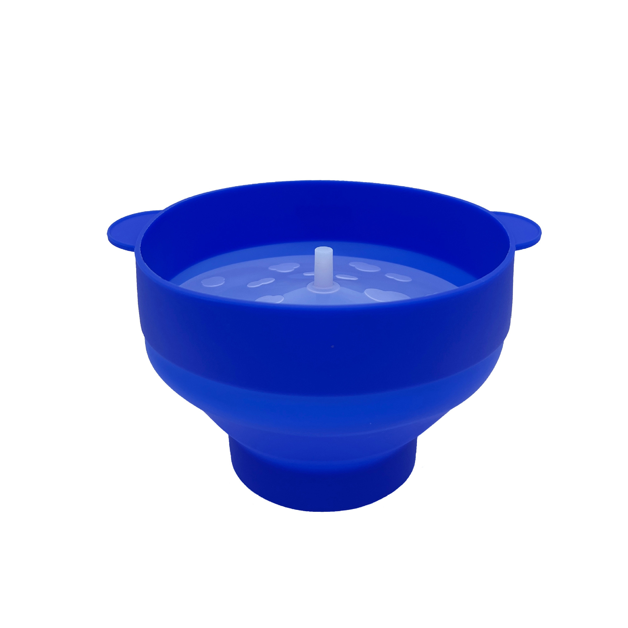 Collapsible Silicone Microwave Popcorn Bowl With Lid 4