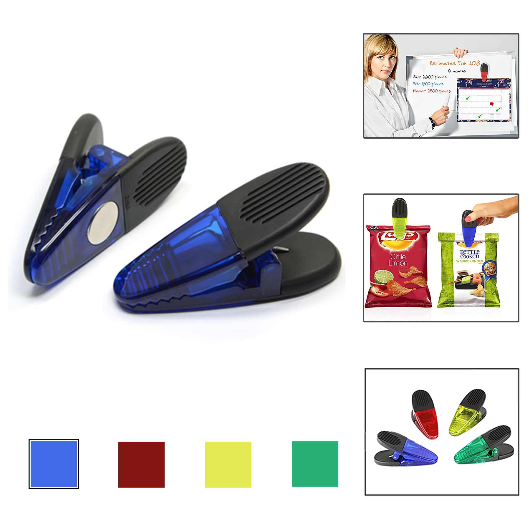 Plastic Clips With Neodymium Magnet 2