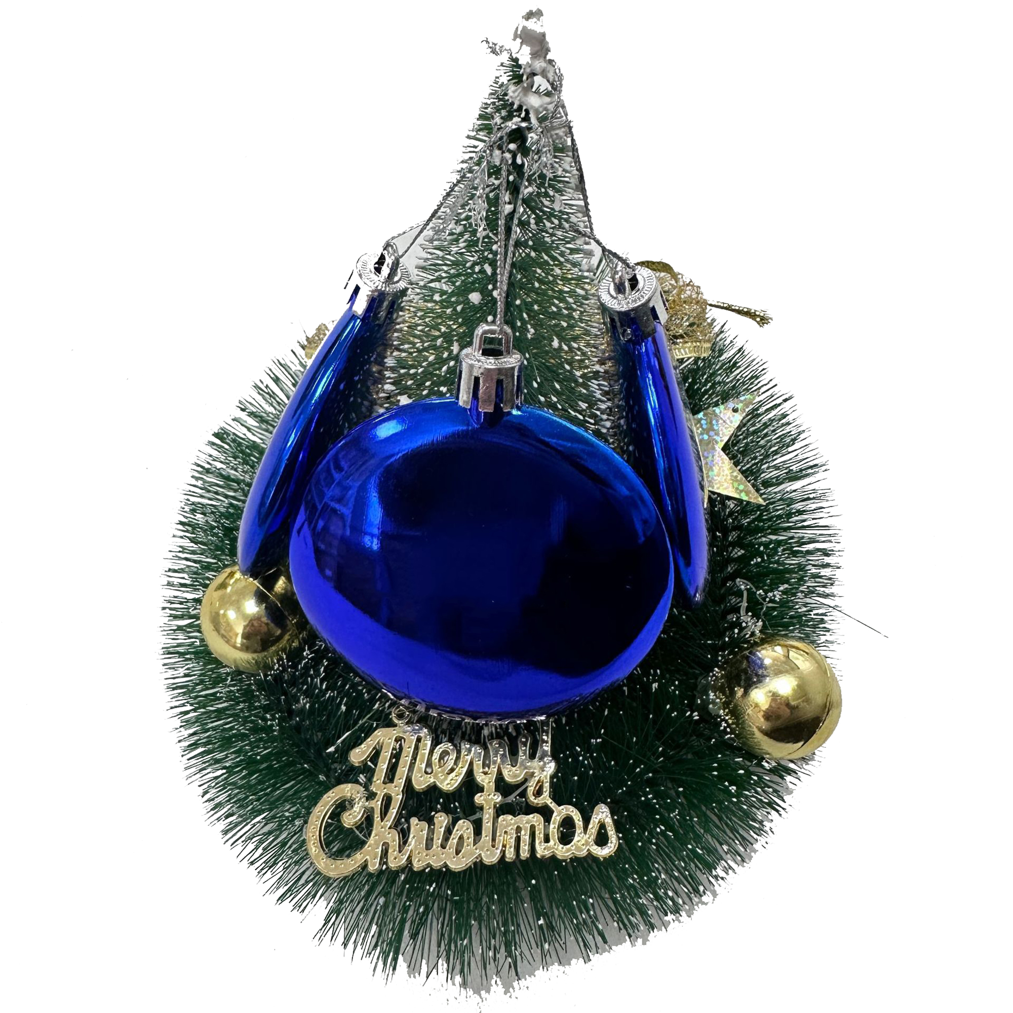 Flat Round Christmas Ornament 4