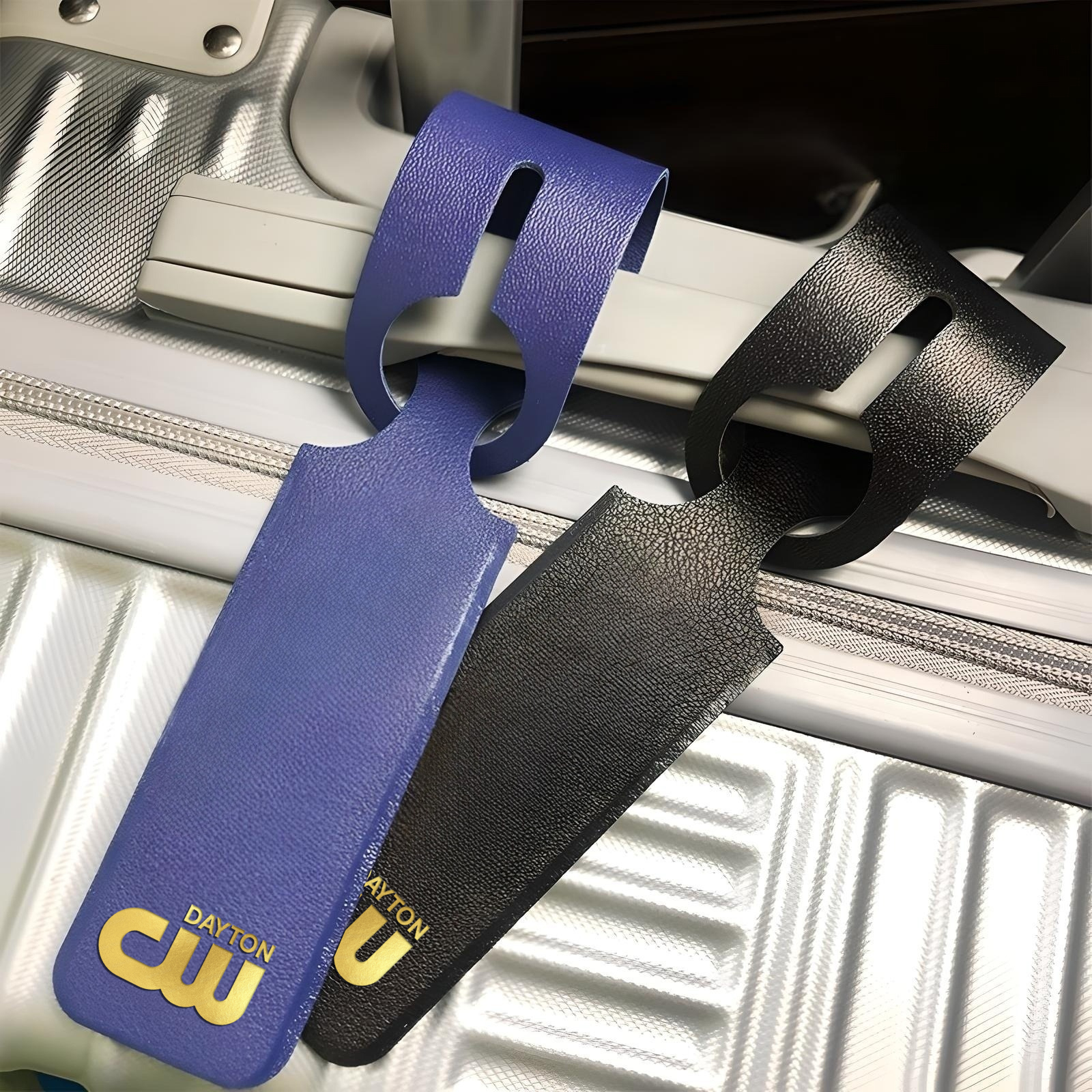Strip Hanging PU Leather Luggage Tag 20
