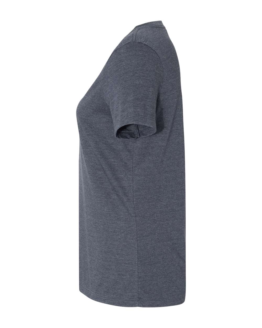 Women's Relaxed Heather CVC V-Neck Tee - 6405CVC 80