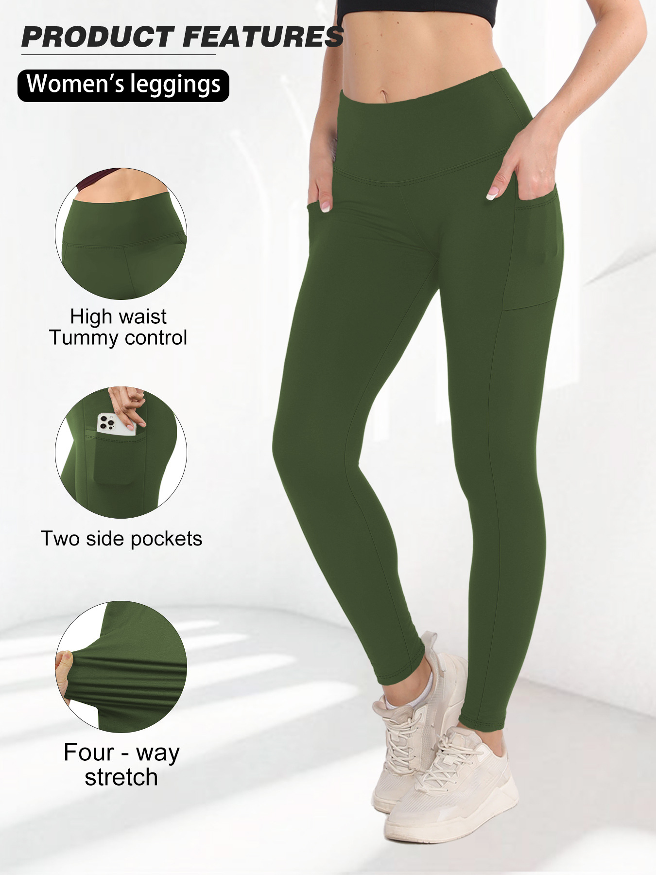 High Waist Yoga Pants 3