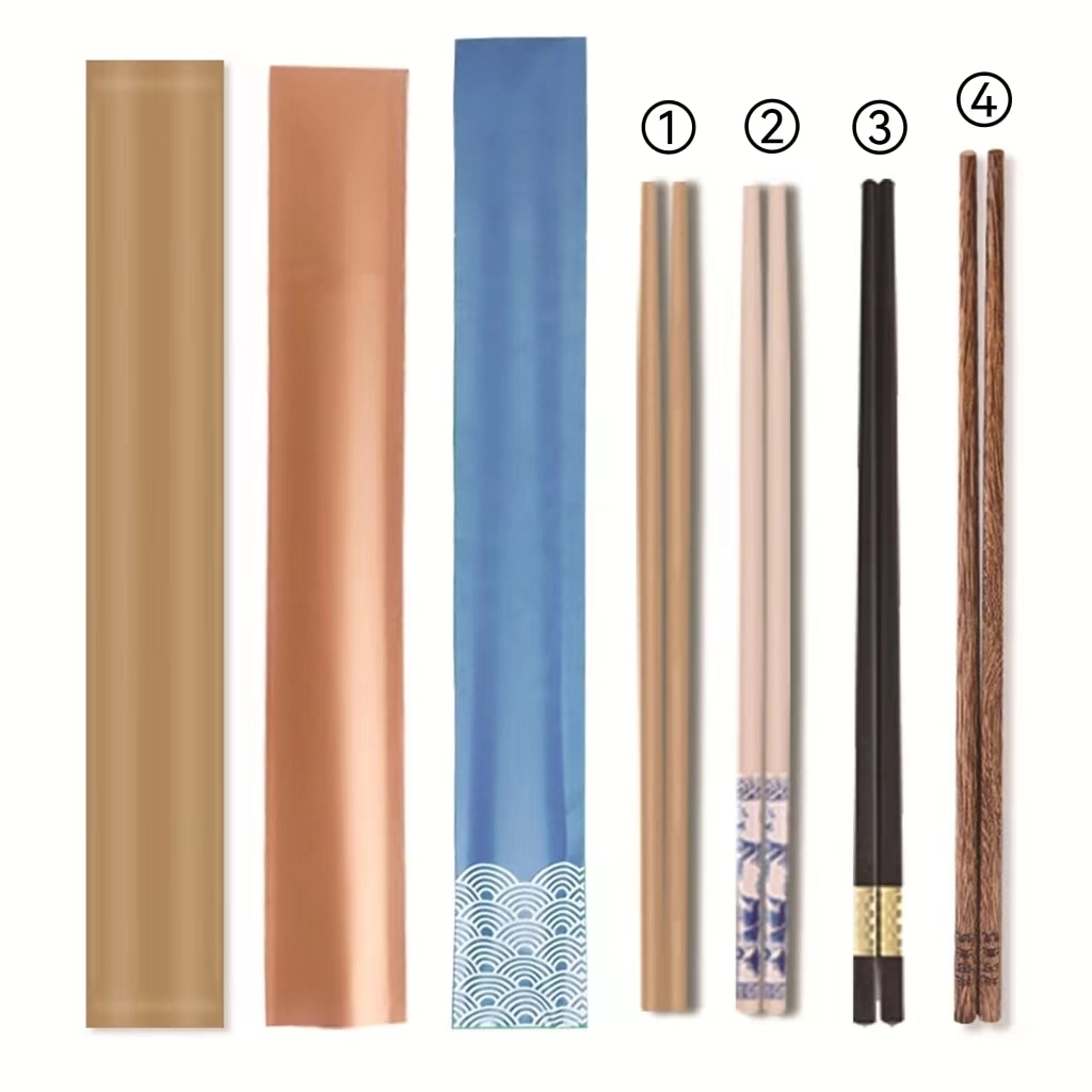 Customizable Disposable Bamboo Chopsticks Oriental Tableware 2