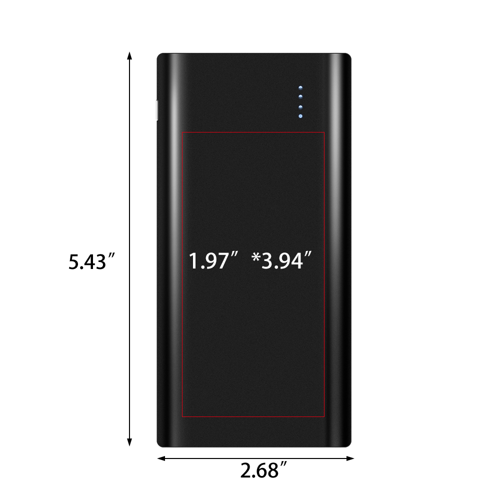 Keswick Sleek Aluminum 10000mAh Power Bank