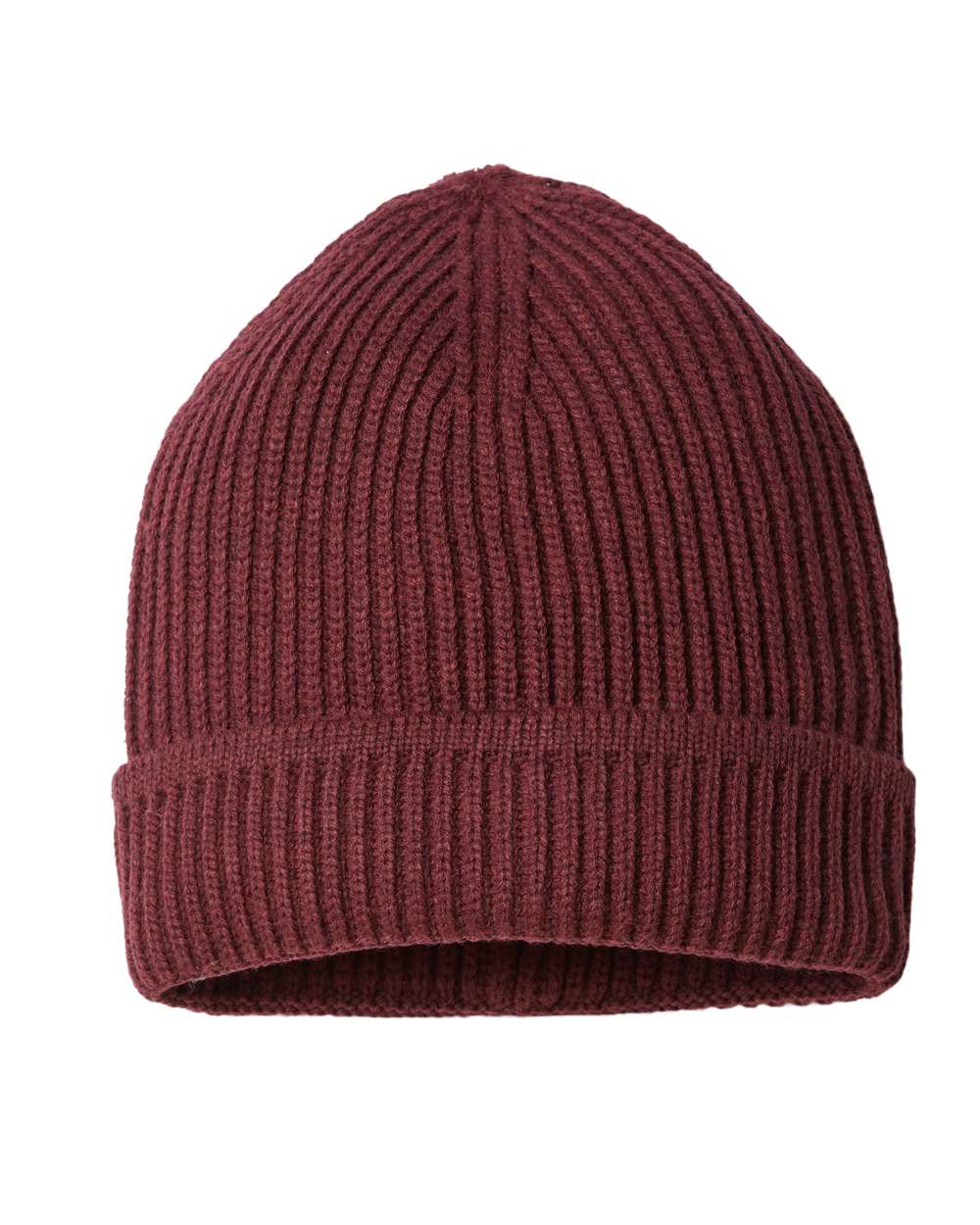 Sustainable Finish Edge Cuffed Beanie - MAPLE 19