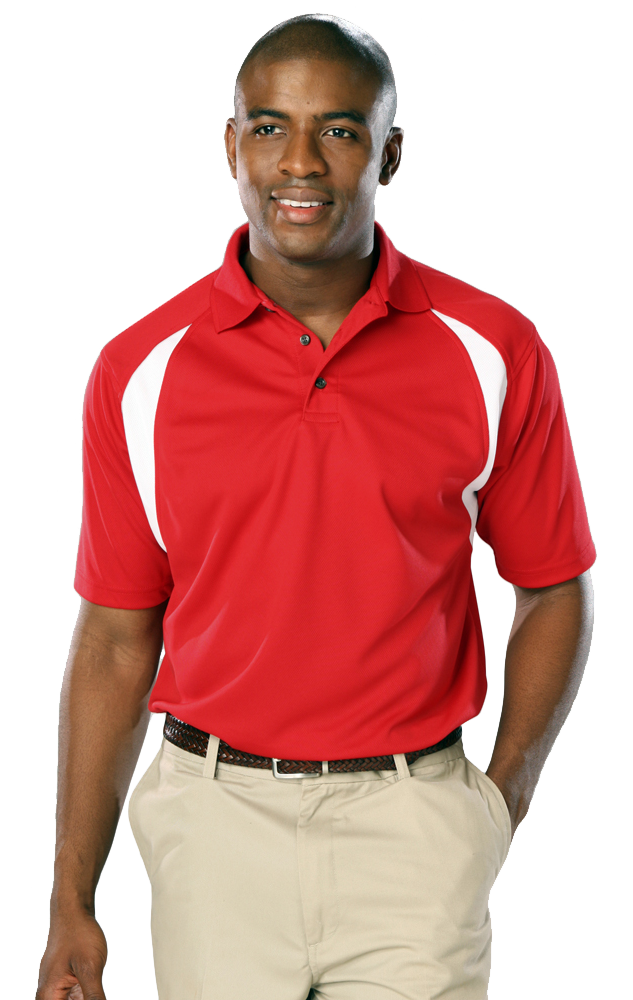 Men's Wicking Raglan Sleeve Polo 8