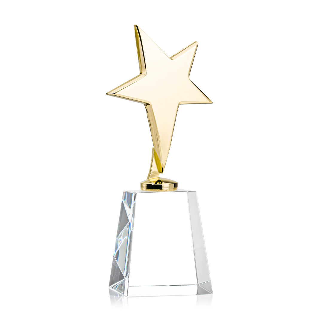 Tuscany Gold Star VividPrint™ Award on Celestina Base-Clear 4