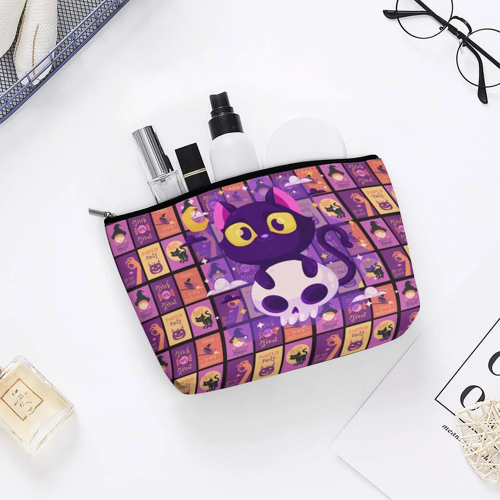PU Makeup Bag with Zipper 5