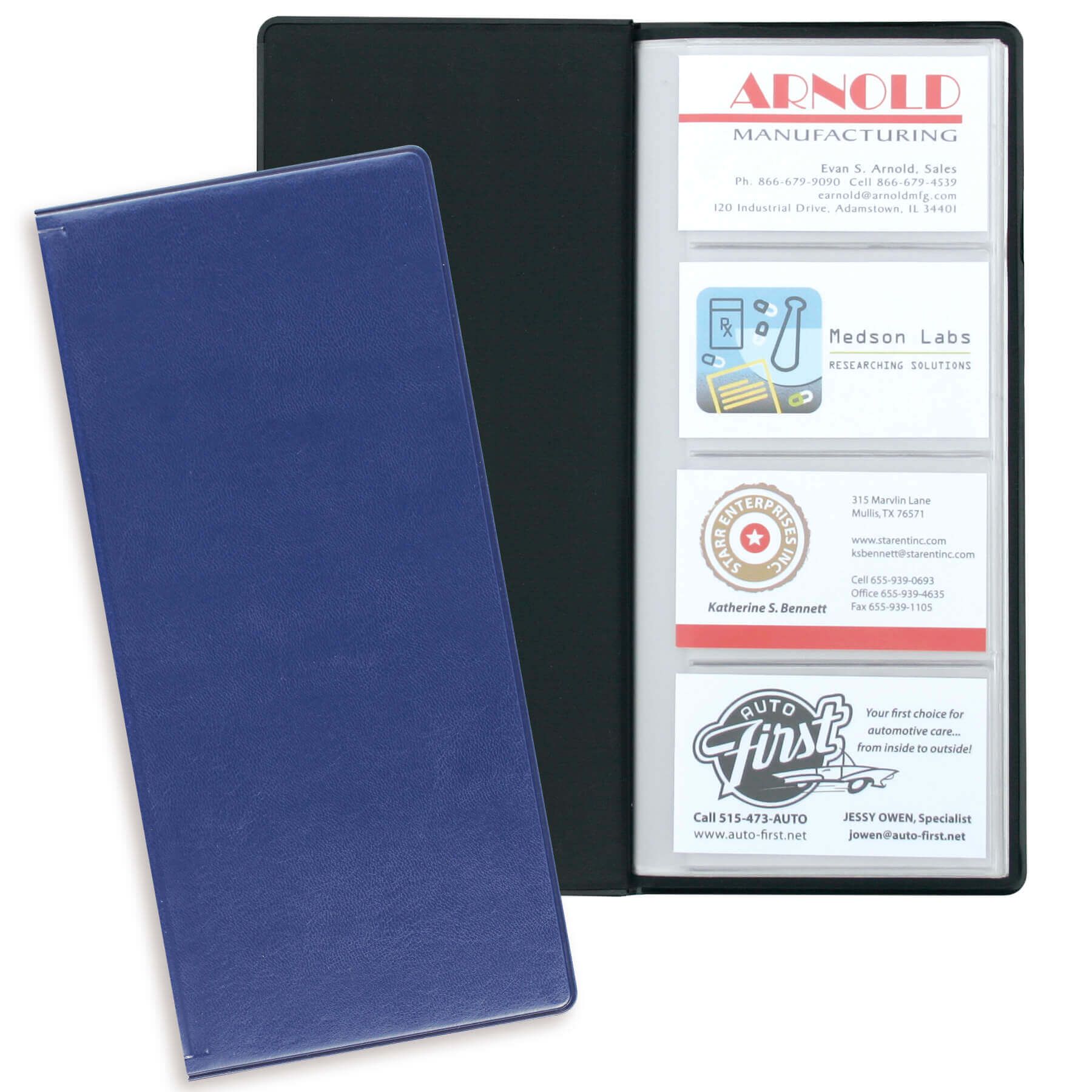Executive Business Card Holder - 96 Cards 9