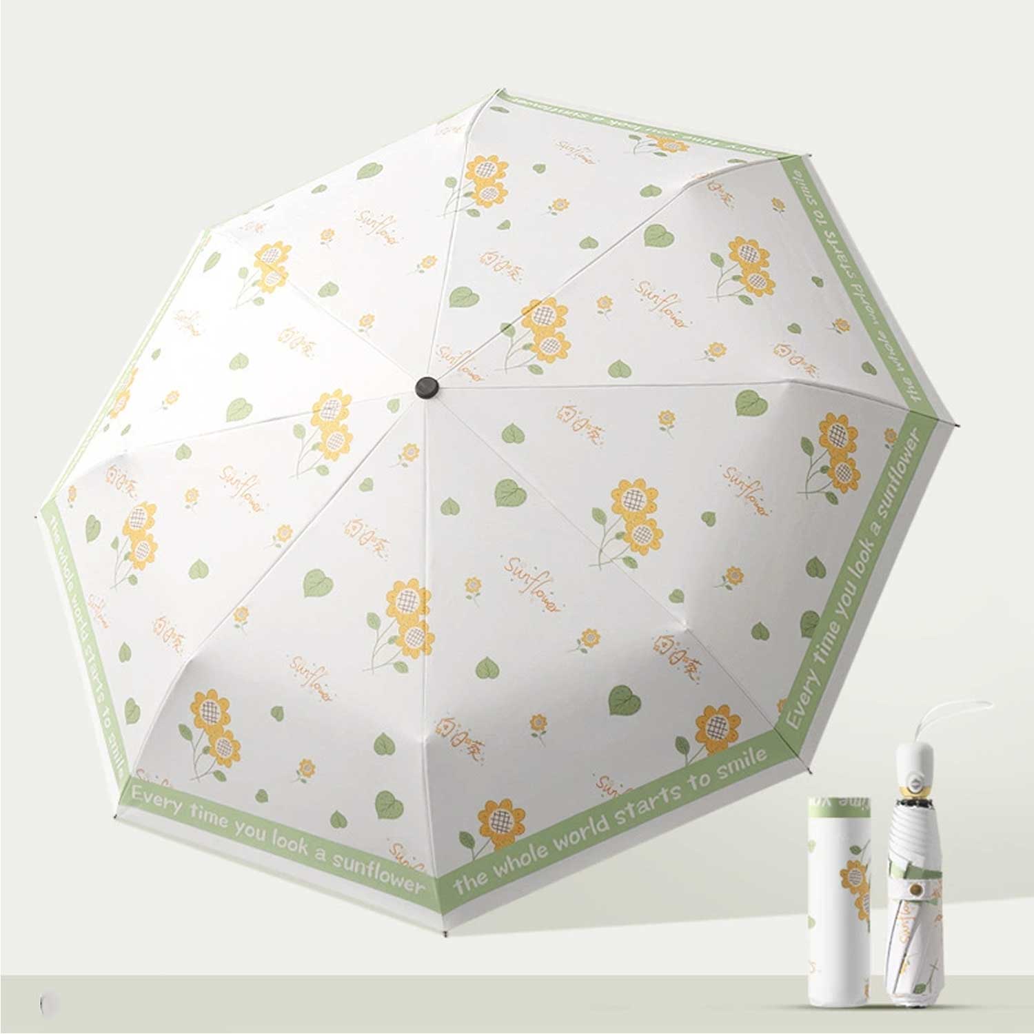 Auto-Open Vintage Lace UV Sun & Rain Umbrella 2