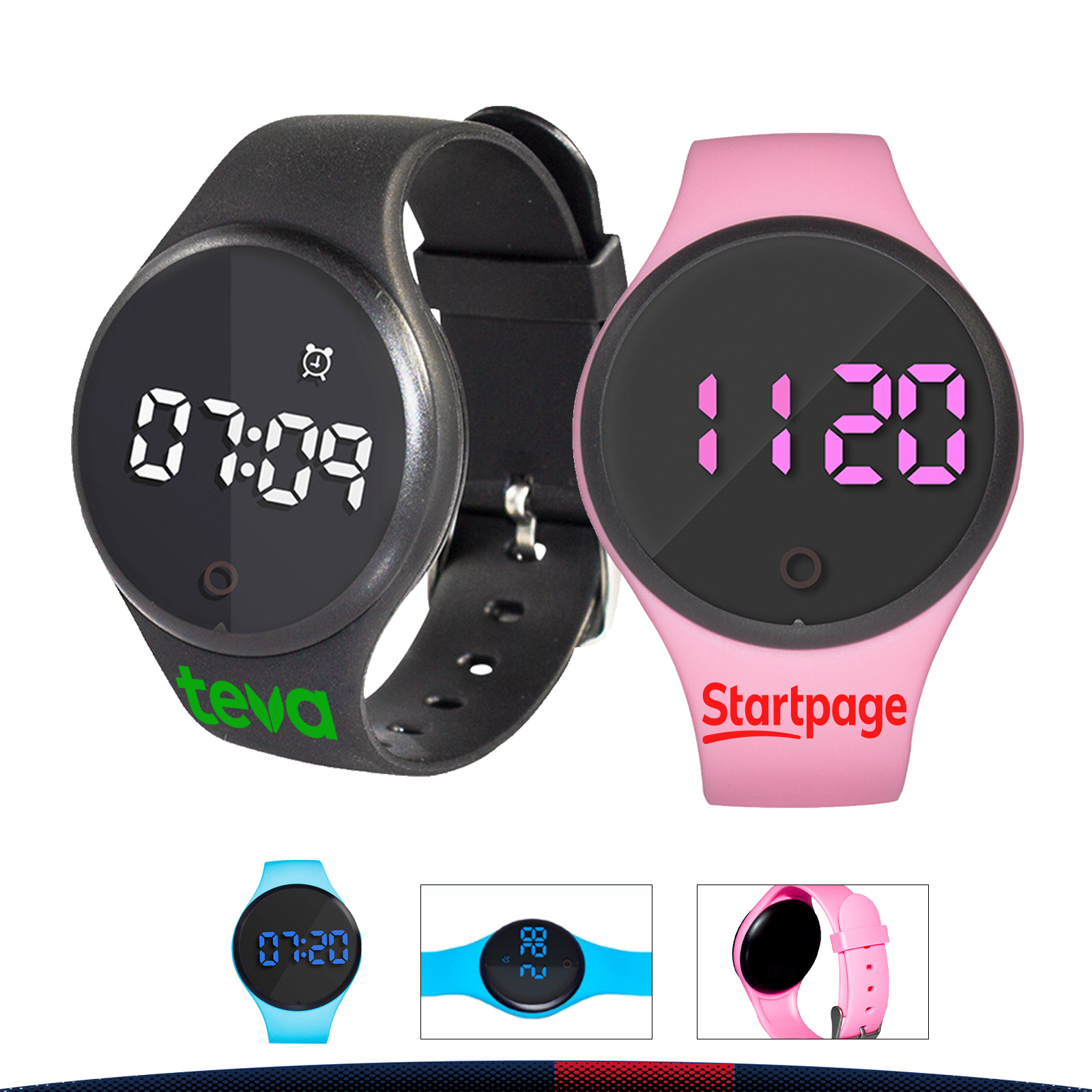Thesa 3D Sensor Pedometer Watch 5
