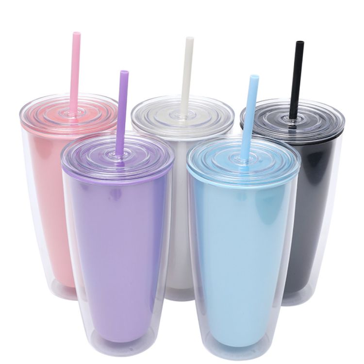 24 oz Double-Wall Straw Cup 3