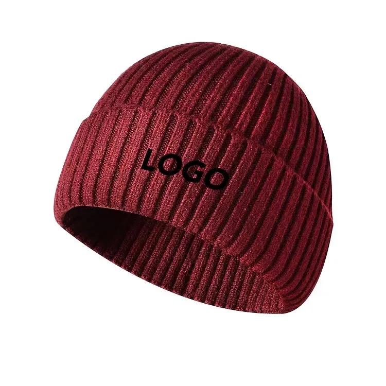 MOQ 50pcs  Fashion Unisex Sport Winter Warm Beanie 8