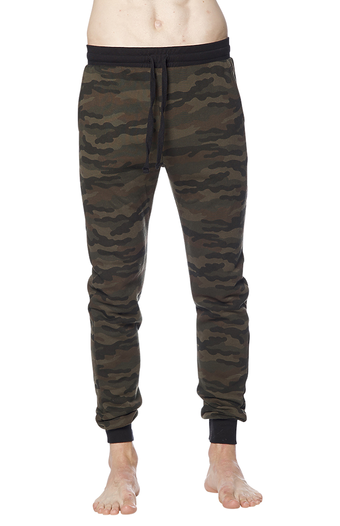 Unisex Camo Fleece Jogger Pant 7