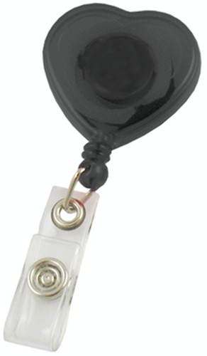 Tradeshow Marketing Heart Shaped Retractable Badge Reels 1
