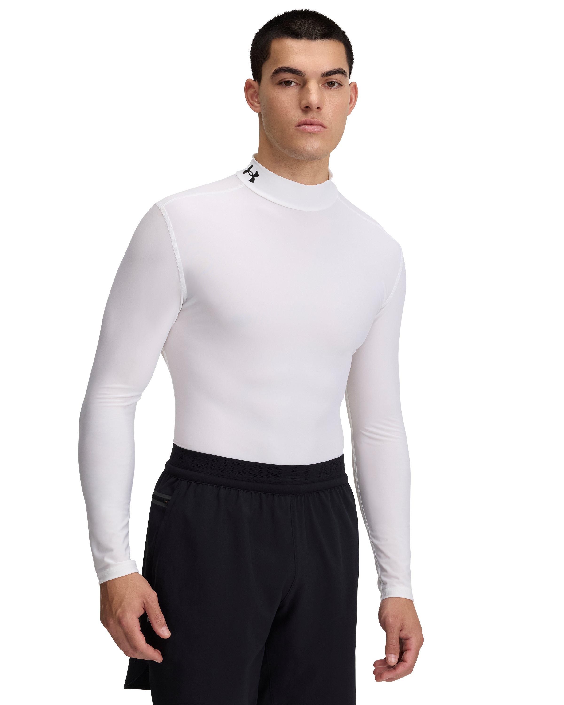 HeatGear OG Compression Men's Mock Long Sleeve 3