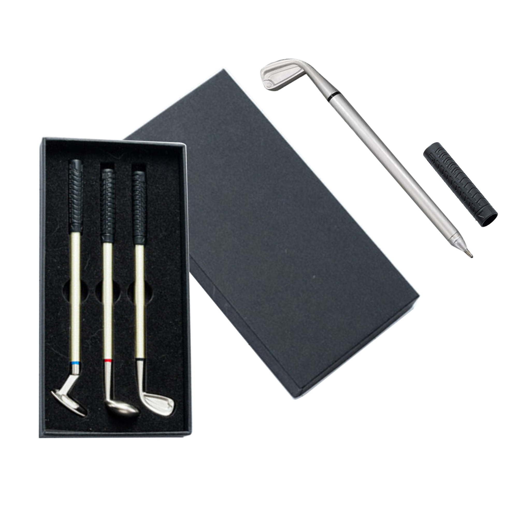 3pcs Golf Metal Ballpoint Pens 2