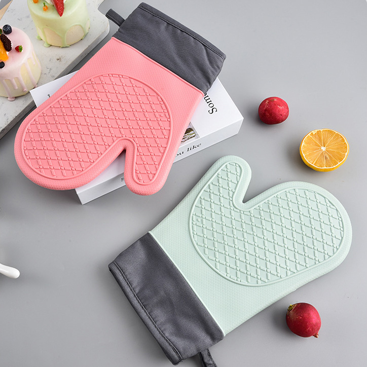 Silicone Insulated Oven Mitts 4