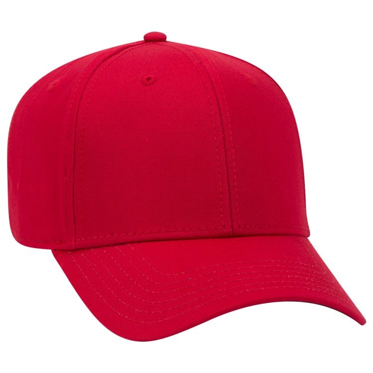 OTTO CAP® 6 Panel Mid Profile Baseball Cap 7
