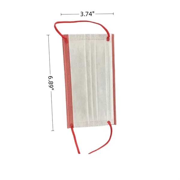 3-Layer Disposable Face Mask - Protective Breathable Cover 4
