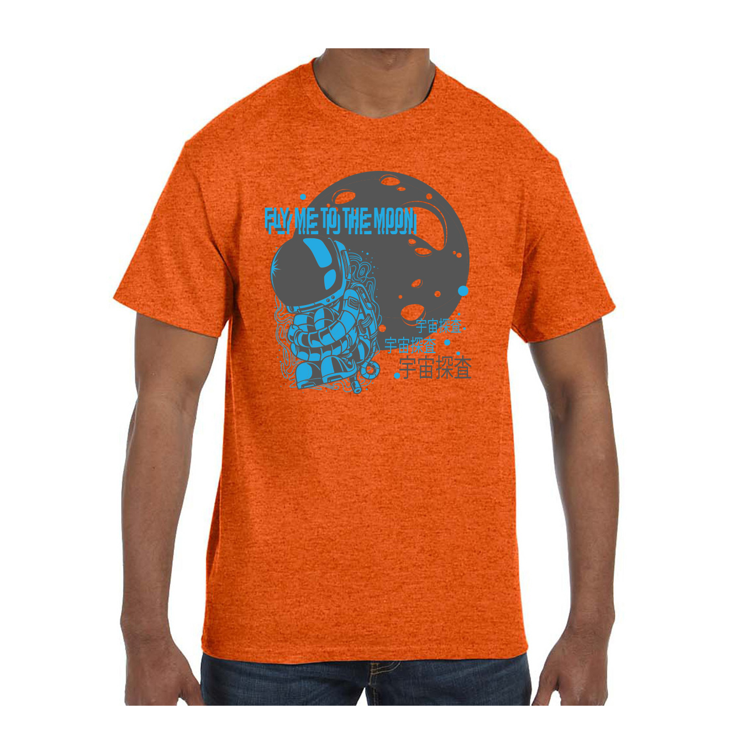 Gildan™ 5.3 oz Cotton Pre-Shrunk T-Shirt (2 Color Imprint) 20