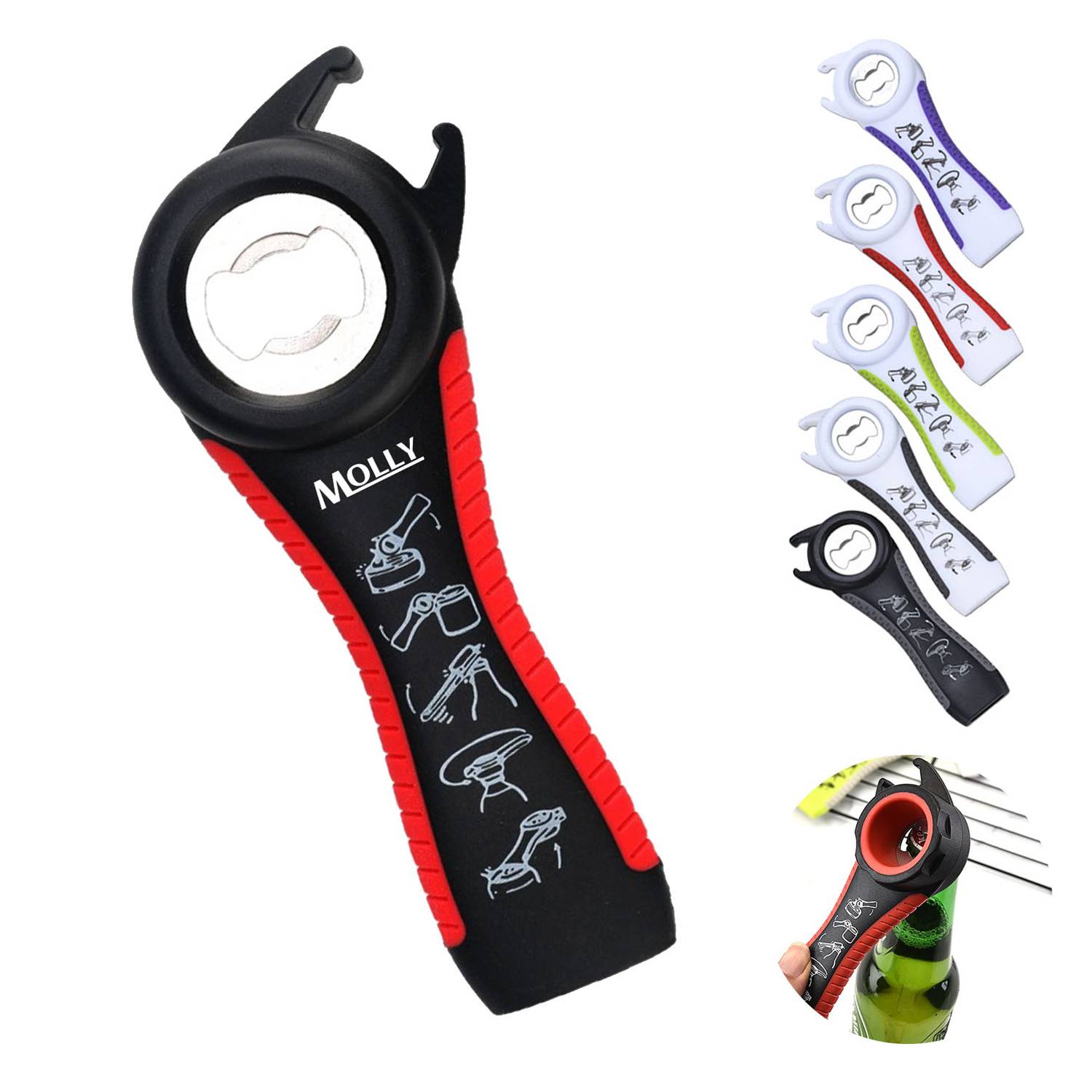 5 in 1 Multifunction Can Opener 7