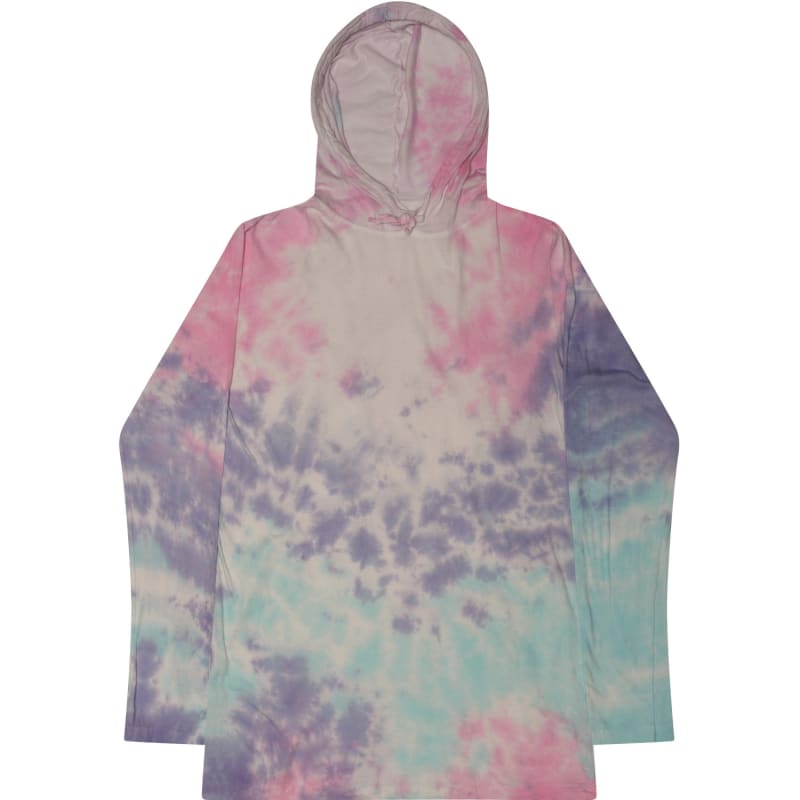 Tie-Dye Unisex Long Sleeve Hooded T-Shirt 6
