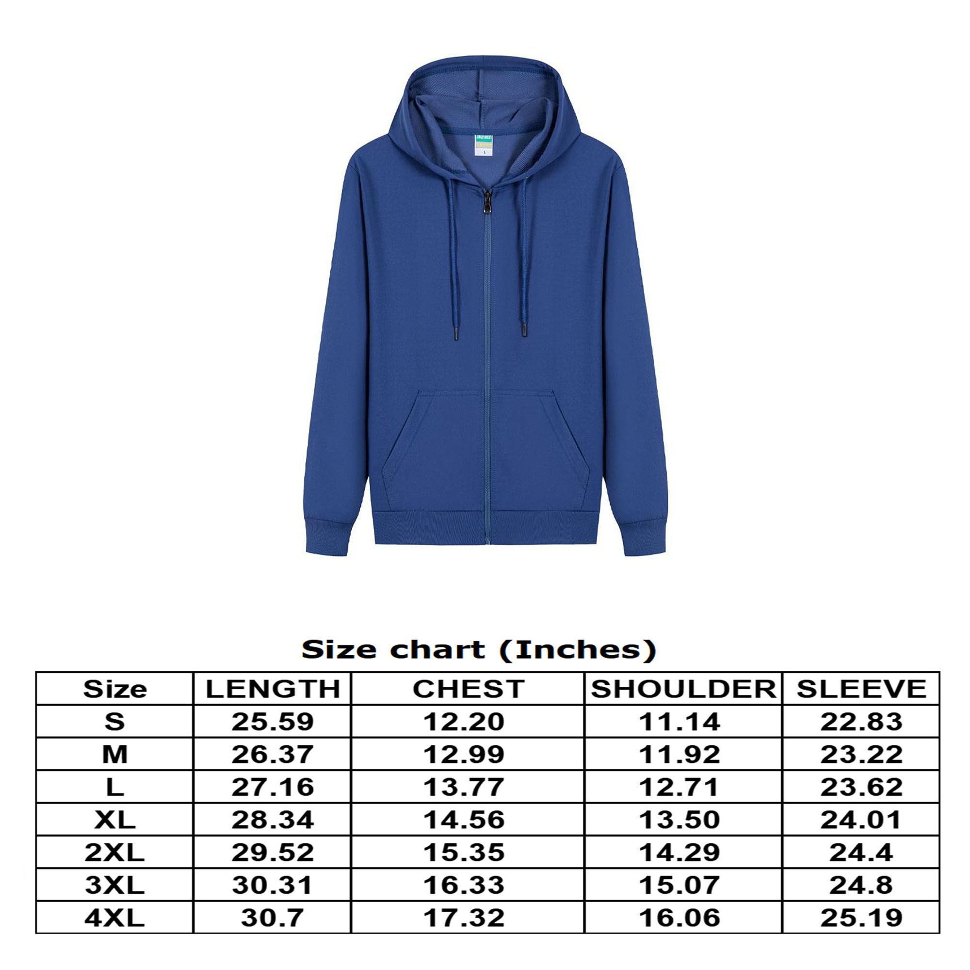 Stylish Zippered Hoodie 11