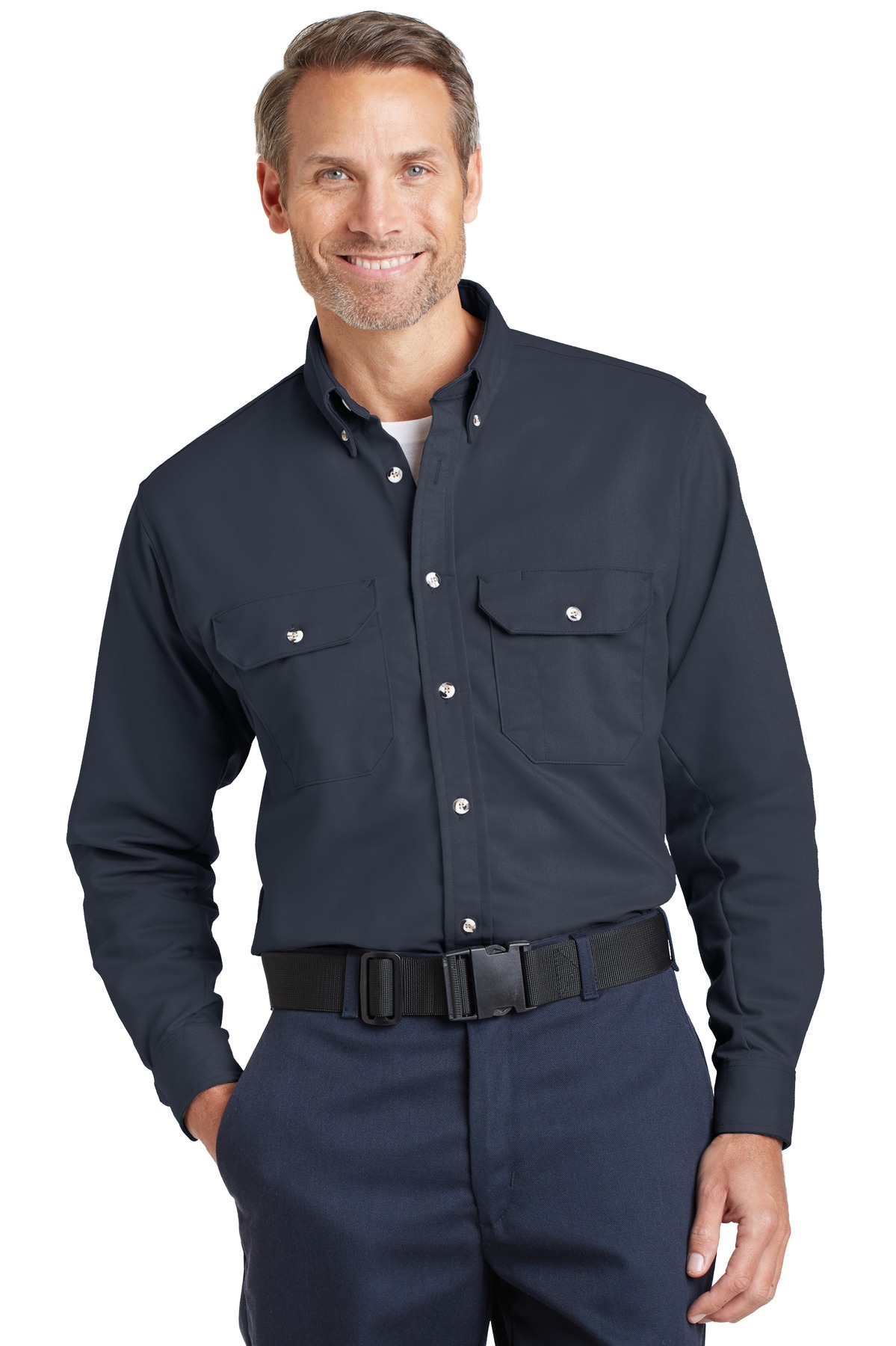 Bulwark EXCEL FR ComforTouch Dress Uniform Shirt. SLU2 19