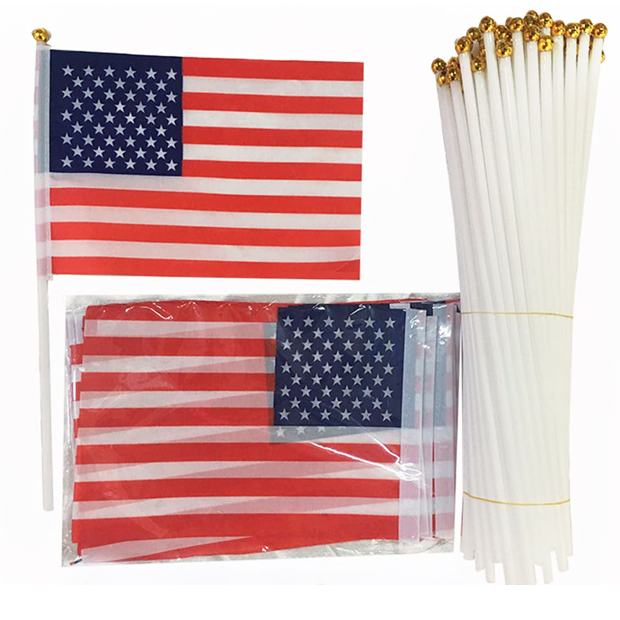 American Pride Hand Wave Flag 3
