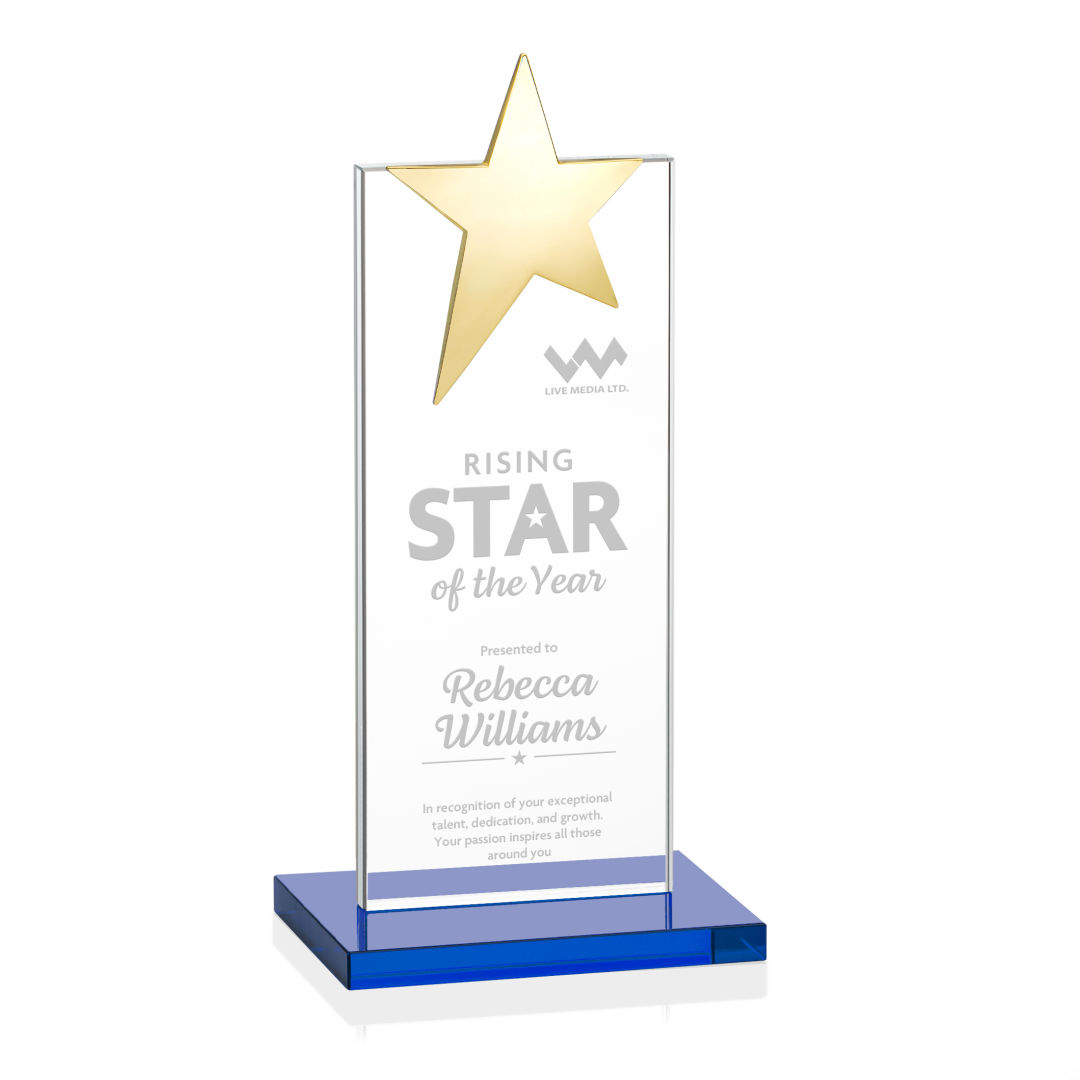 Bryanston Gold Star Award - Sky Blue 12