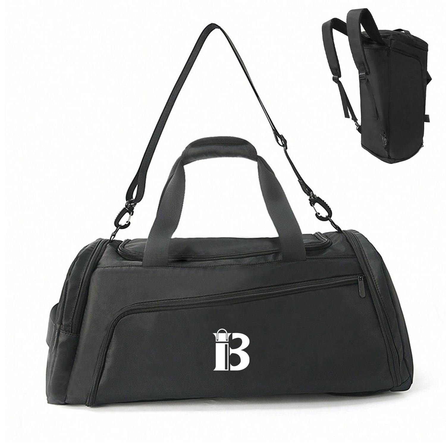 Polyester Portable Sports Travel Duffel Bag 2