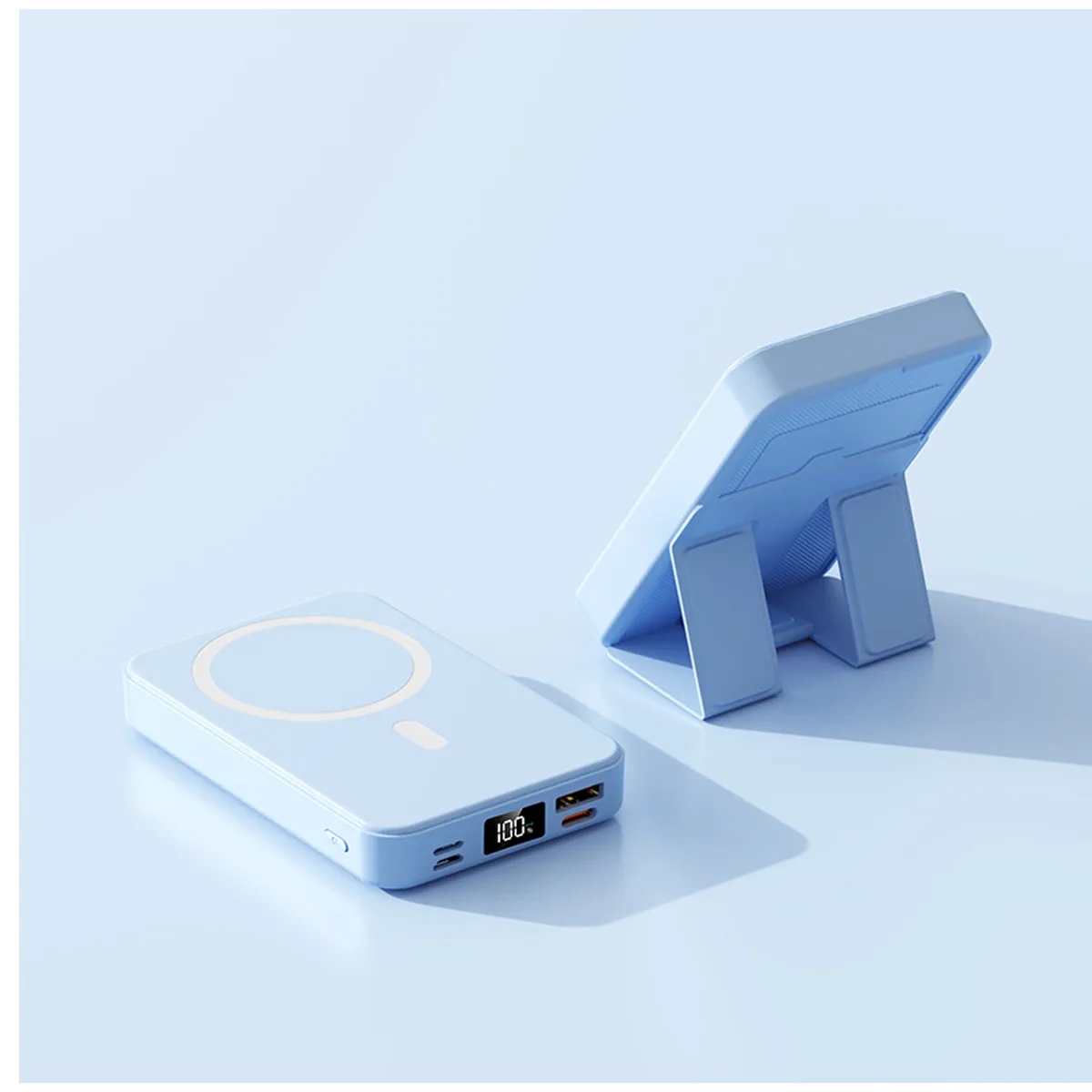 Magnetic Wireless Portable Charger 10000mAh Battery Pack 3