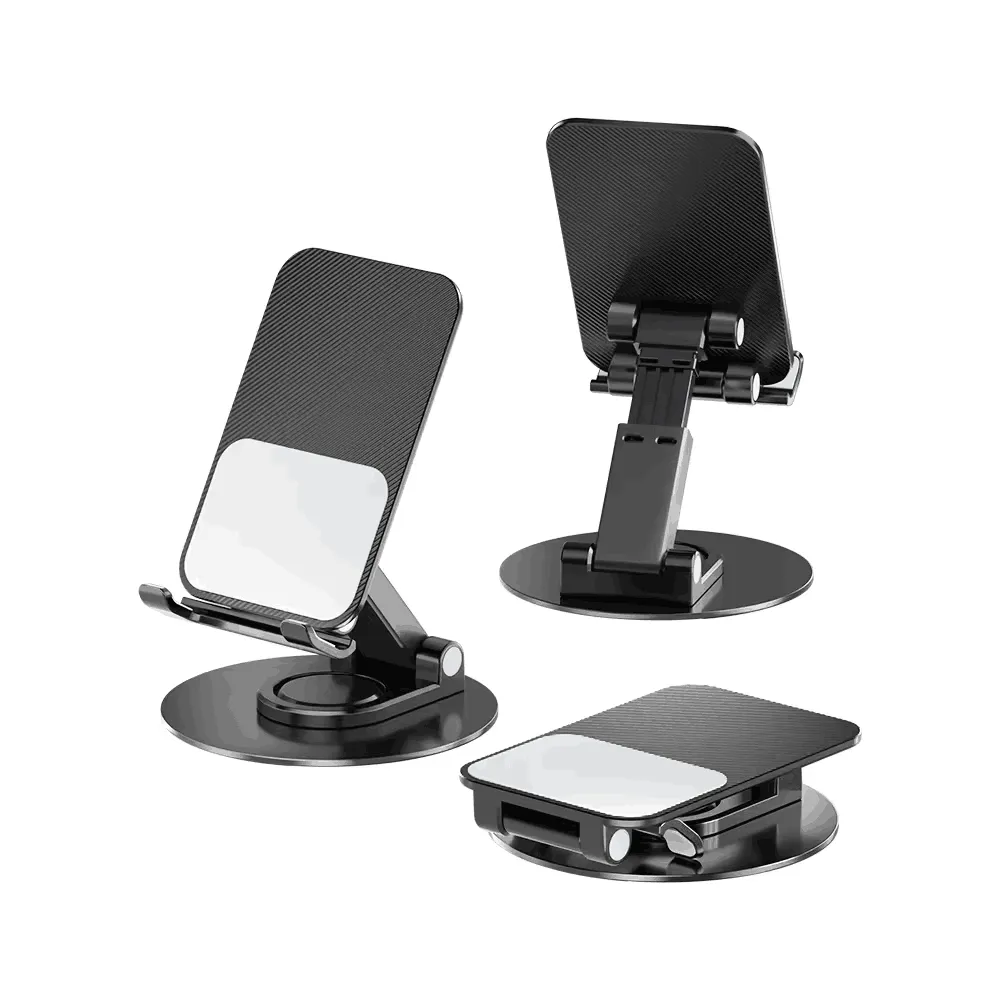 Rotating Height Adjustable Cell Phone Stand for Desk 1