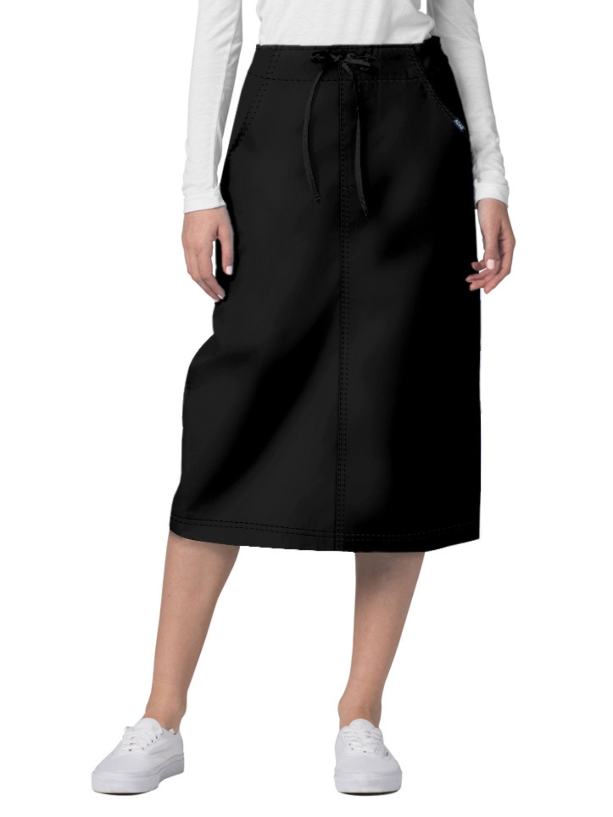 Adar - Universal - Women's Mid-Calf Length Drawstring Skirt 21