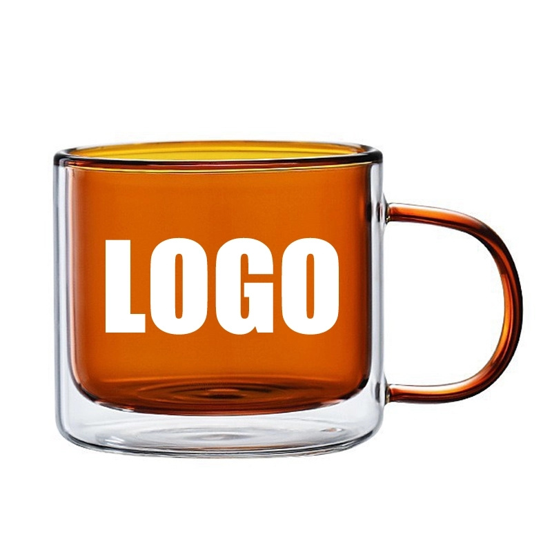Custom 9 OZ. Glass Tea Coffee Mug & Office Drink Gift Cup 13